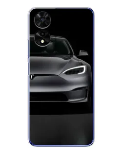 Чохол для TCL 505 з картинкою «Tesla Model S Look»