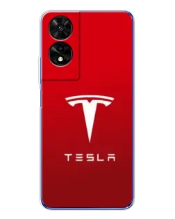 Чохол для TCL 505 з картинкою «Tesla Red Classic» Чохол для TCL 505 з картинкою «Tesla Red Classic»