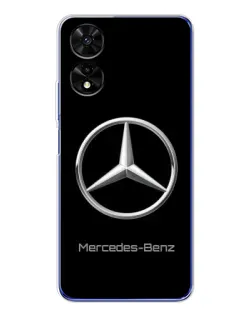Чохол для TCL 505 з картинкою «Mercedes Silver Logo»