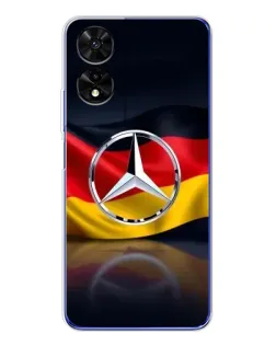 Чохол для TCL 505 з картинкою «Mercedes — прапор Німеччини»