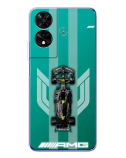 Чохол для TCL 505 з картинкою «Mercedes AMG Petronas»