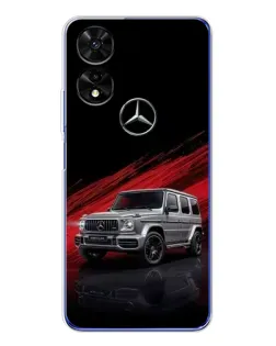 Чохол для TCL 505 з картинкою «Mercedes G-Class червоний»