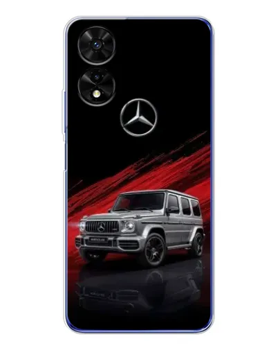 Чохол для TCL 505 з картинкою «Mercedes G-Class червоний» Чохол для TCL 505 з картинкою «Mercedes G-Class червоний»