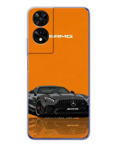 Чохол для TCL 505 з картинкою «Помаранчевий Mercedes AMG» Чохол для TCL 505 з картинкою «Помаранчевий Mercedes AMG»