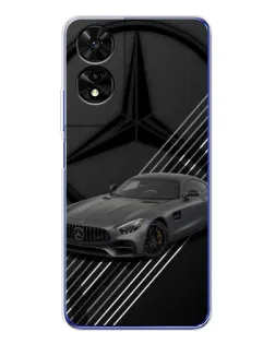 Чохол для TCL 505 з картинкою «Mercedes AMG — графіка»