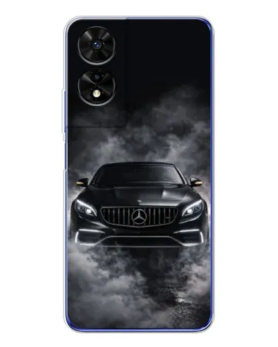 Чохол для TCL 505 з картинкою «Mercedes у диму» Чохол для TCL 505 з картинкою «Mercedes у диму»