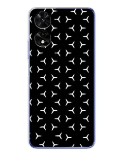 Чехол для TCL 505 с картинкой «Mercedes паттерн звезд»