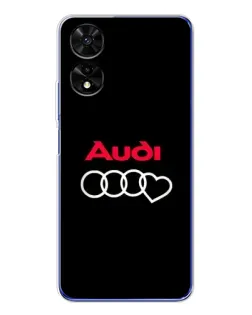 Чохол для TCL 505 з картинкою «Логотип Audi Heart» Чохол для TCL 505 з картинкою «Логотип Audi Heart»