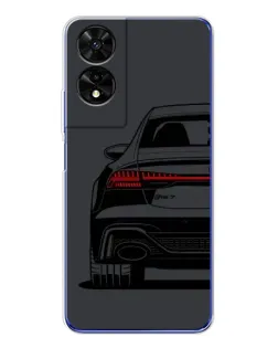 Чохол для TCL 505 з картинкою «Задня частина Audi — арт»