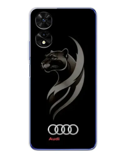 Чохол для TCL 505 з картинкою «Графіка — пантера та Audi» Чохол для TCL 505 з картинкою «Графіка — пантера та Audi»