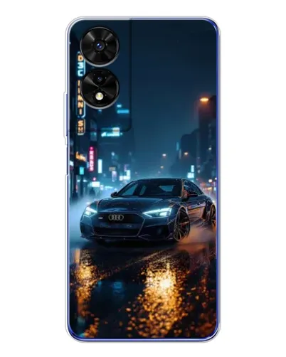 Чохол для TCL 505 з картинкою «Нічне місто та Audi» Чохол для TCL 505 з картинкою «Нічне місто та Audi»