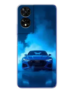Чохол для TCL 505 з картинкою «Audi — блакитна енергія»