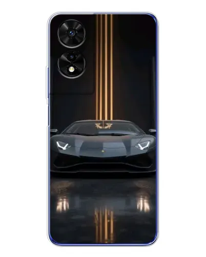 Чохол для TCL 505 з картинкою «Lamborghini золоті лінії» Чохол для TCL 505 з картинкою «Lamborghini золоті лінії»
