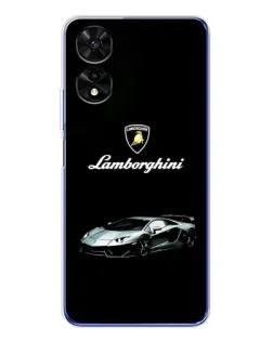 Чохол для TCL 505 з картинкою «Логотип Lamborghini класика»