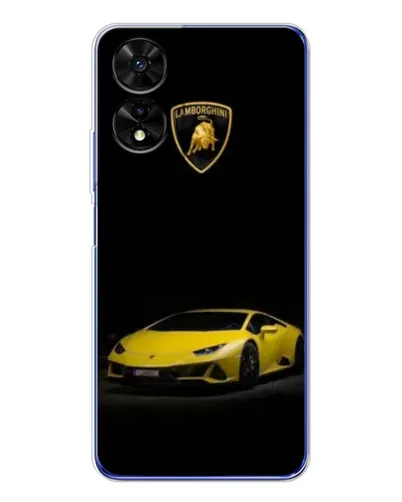 Чохол для TCL 505 з картинкою «Lamborghini жовтий акцент» Чохол для TCL 505 з картинкою «Lamborghini жовтий акцент»