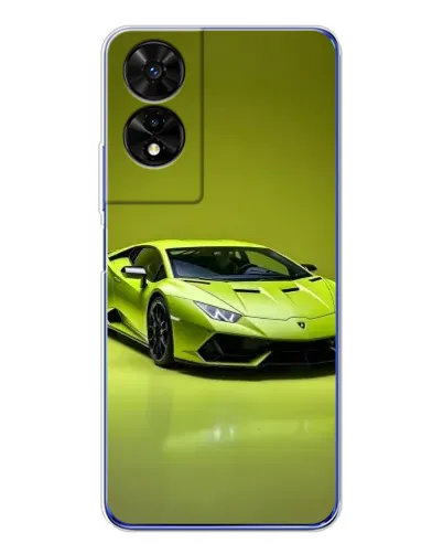 Чохол для TCL 505 з картинкою «Салатовий Lamborghini Huracan» Чохол для TCL 505 з картинкою «Салатовий Lamborghini Huracan»