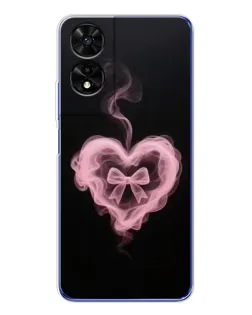 Чехол для TCL 505 с картинкой «Дымчатое сердце»