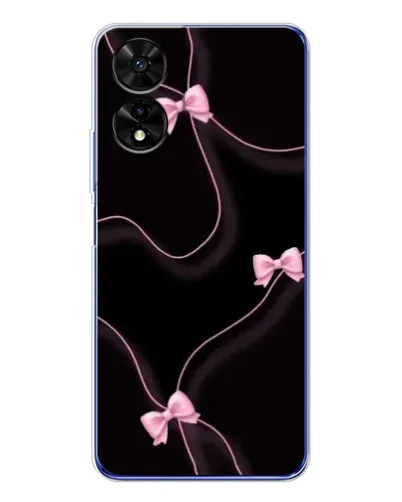 Чехол для TCL 505 с картинкой «Розовые ленты»