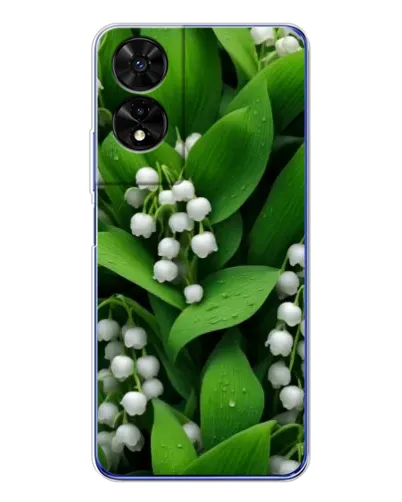 Чохол для TCL 505 з картинкою «Конвалії в зелені» Чохол для TCL 505 з картинкою «Конвалії в зелені»