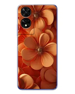 Чохол для TCL 505 з картинкою «Помаранчева макро квітка» Чохол для TCL 505 з картинкою «Помаранчева макро квітка»