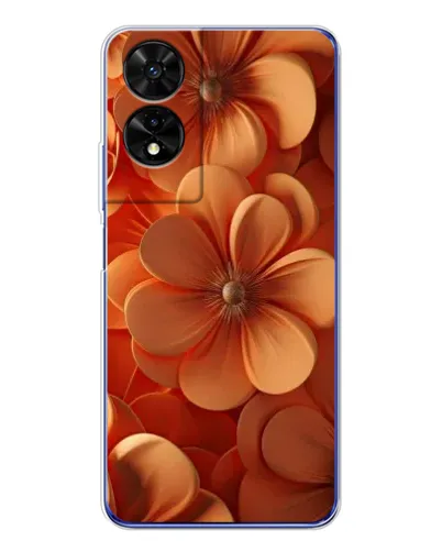 Чохол для TCL 505 з картинкою «Помаранчева макро квітка» Чохол для TCL 505 з картинкою «Помаранчева макро квітка»