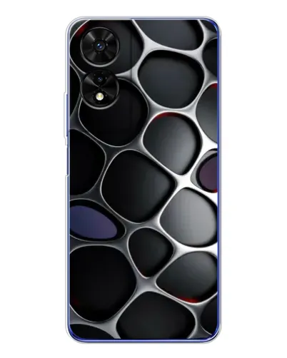 Чохол для TCL 505 з картинкою «Об'ємна темна решітка» Чохол для TCL 505 з картинкою «Об'ємна темна решітка»