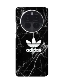 Чохол для TCL 60 Ultra NxtPaper з картинкою «Білий мармур Adidas»