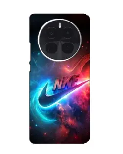 Чохол для TCL 60 Ultra NxtPaper з картинкою «Вогняний логотип Nike»