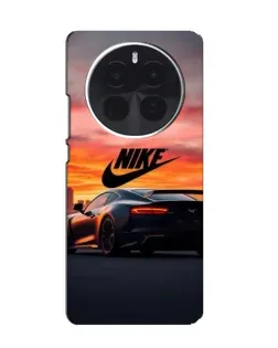 Чохол для TCL 60 Ultra NxtPaper з картинкою «Nike та суперкар»