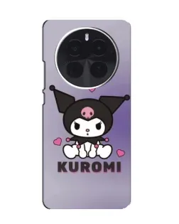 Чохол для TCL 60 Ultra NxtPaper з картинкою «Kuromi — фіолетовий арт»