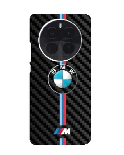 Чохол для TCL 60 Ultra NxtPaper з картинкою «Емблема BMW та карбон»