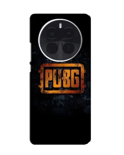 Чохол для TCL 60 Ultra NxtPaper з картинкою «PUBG — золотий логотип»