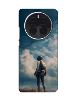 Чохол для TCL 60 Ultra NxtPaper з картинкою «Герой PUBG на скелі»
