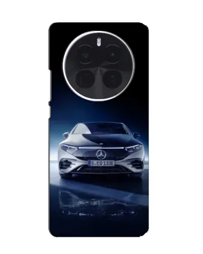 Чохол для TCL 60 Ultra NxtPaper з картинкою «Нічний Mercedes EQ»