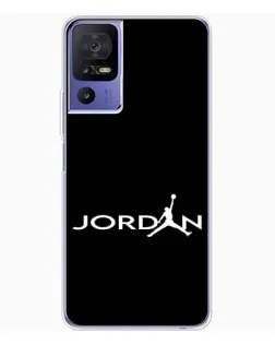 Чохол для TCL 605 з картинкою «Jordan White Logo»