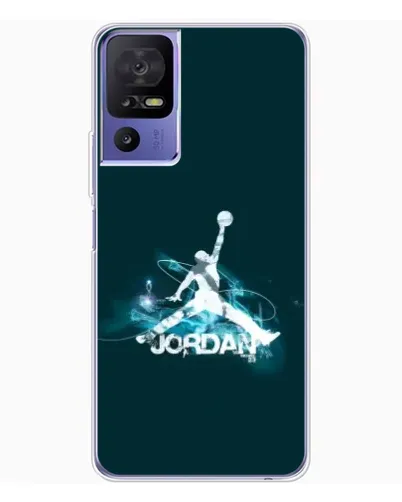 Чохол для TCL 605 з картинкою «Jordan Blue Fire» Чохол для TCL 605 з картинкою «Jordan Blue Fire»