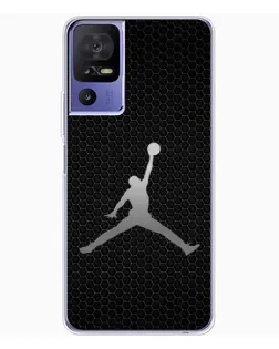 Чохол для TCL 605 з картинкою «Jordan Dark Carbon»