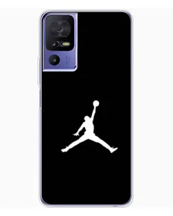 Чохол для TCL 605 з картинкою «Jordan Silhouette»