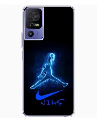 Чохол для TCL 605 з картинкою «Jordan Neon Blue» Чохол для TCL 605 з картинкою «Jordan Neon Blue»