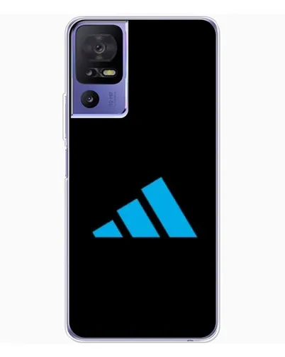 Чохол для TCL 605 з картинкою «Adidas Cyan Logo»
