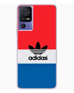 Чохол для TCL 605 з картинкою «Ретро блоки Adidas»