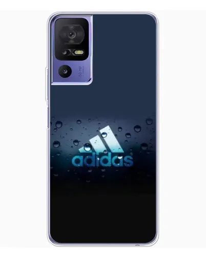 Чохол для TCL 605 з картинкою «Adidas Water Drops»
