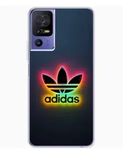 Чохол для TCL 605 з картинкою «Неоновий Adidas»