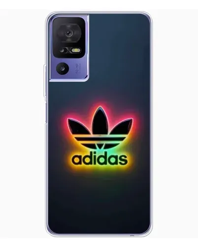 Чохол для TCL 605 з картинкою «Неоновий Adidas»