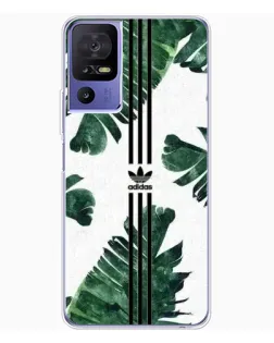 Чохол для TCL 605 з картинкою «Пальмове листя адідас»