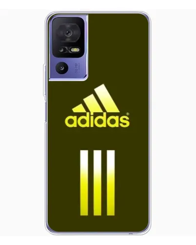 Чохол для TCL 605 з картинкою «Оливковий градієнт Adidas»