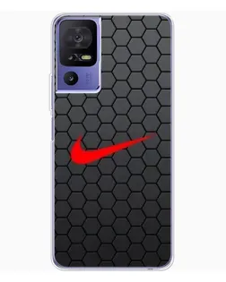 Чохол для TCL 605 з картинкою «Nike — карбонова сітка» Чохол для TCL 605 з картинкою «Nike — карбонова сітка»