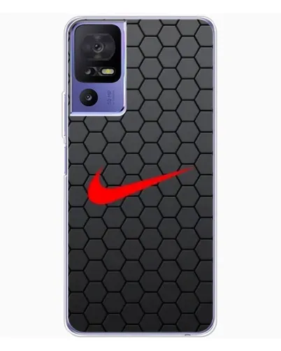 Чохол для TCL 605 з картинкою «Nike — карбонова сітка» Чохол для TCL 605 з картинкою «Nike — карбонова сітка»