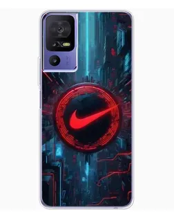 Чохол для TCL 605 з картинкою «Техногенний стиль Nike»