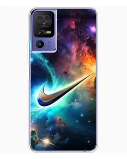 Чохол для TCL 605 з картинкою «Космічний Nike Swoosh»